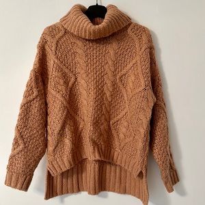 Forever 21 Chunky Sweater Mauve Size Small